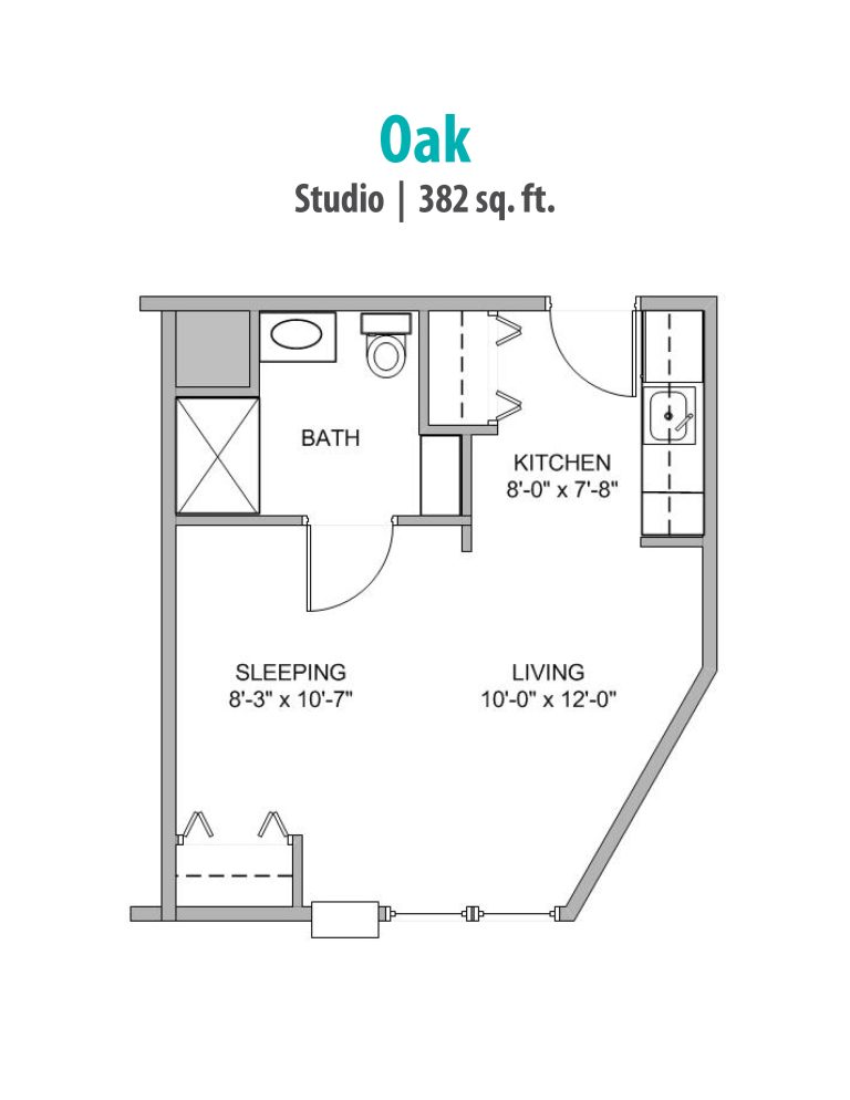 Oak Floor Plan