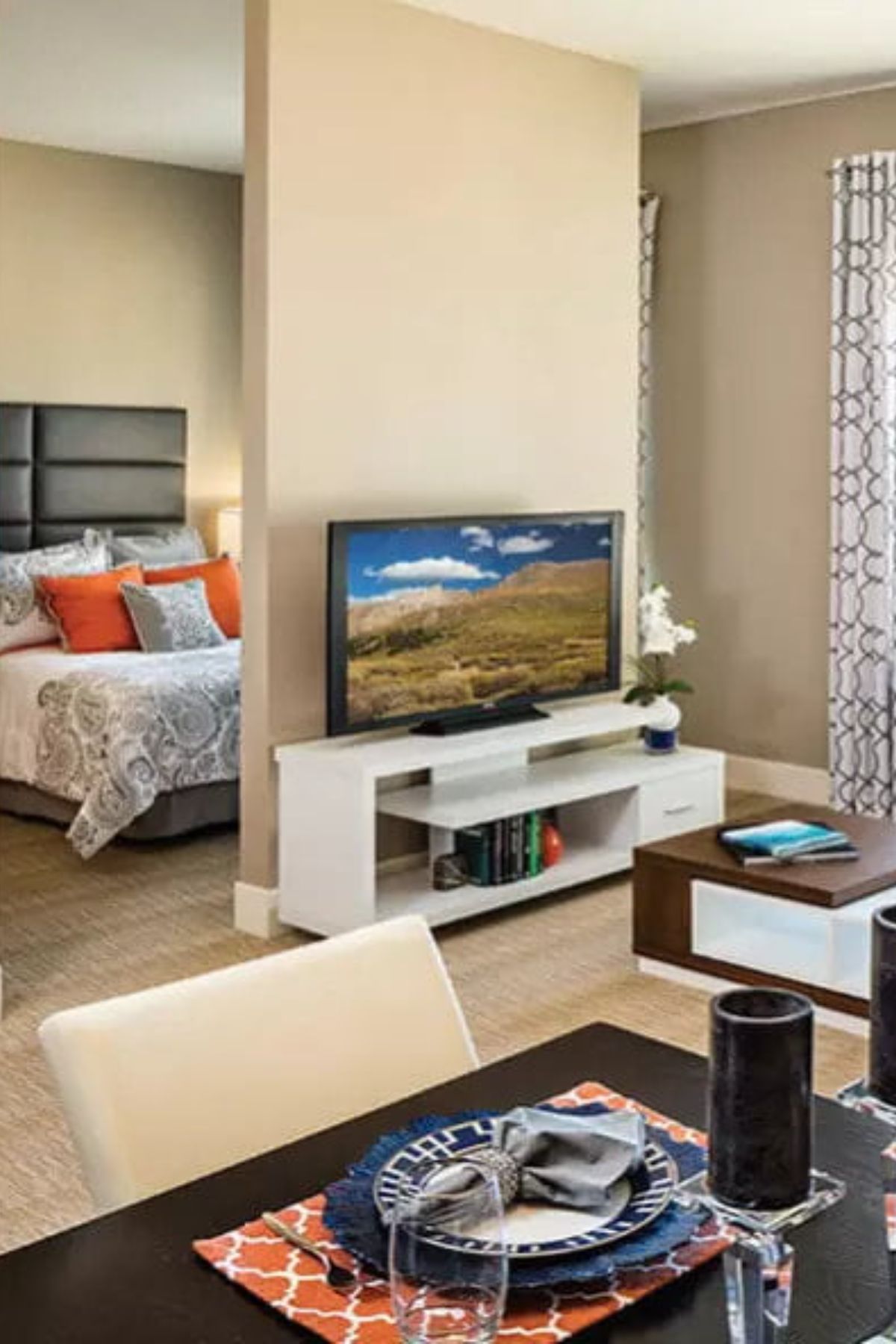 Sunny Vista Senior Living Community in Colorado Springs, CO - the retreat bedroom portrait
