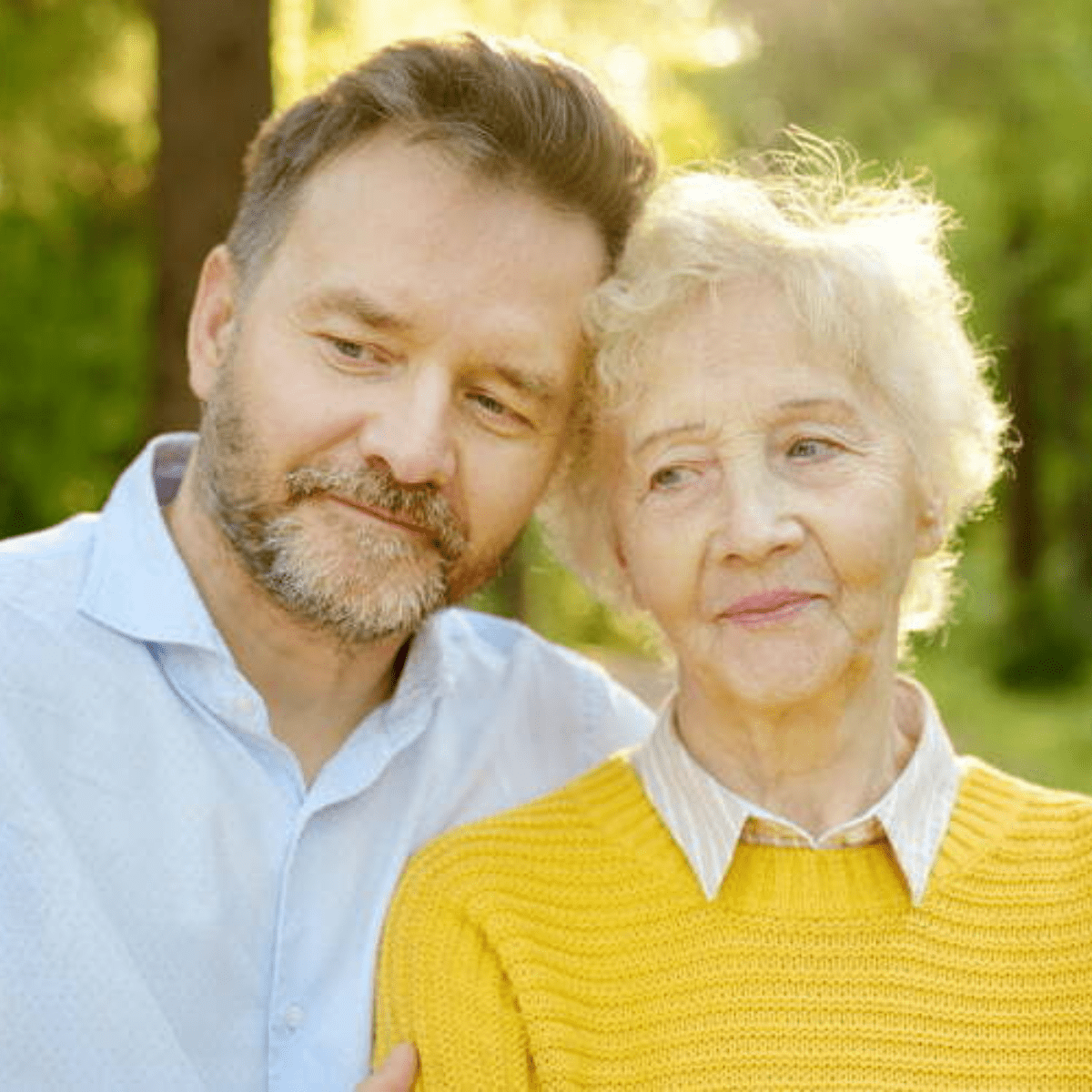 Someren Glen Senior Living Community in Centennial, CO - parent and son