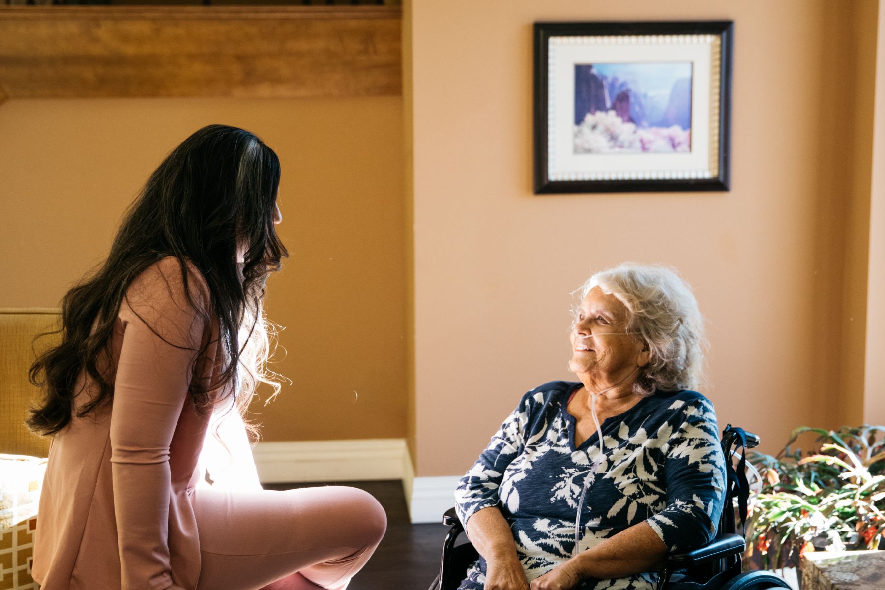 Sunny Vista Senior Living Community in Colorado Springs, CO - skilled nursing resident landscape