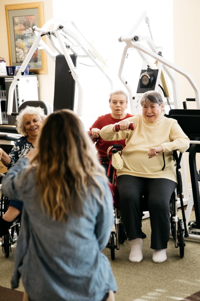 Sunny Vista Senior Living Community in Colorado Springs, CO - the living center rehab portrait