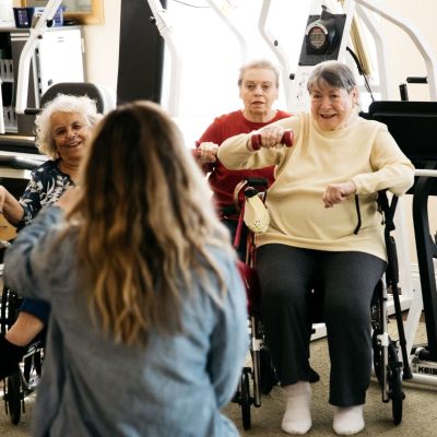 Sunny Vista Senior Living Community in Colorado Springs, CO - the living center rehab square